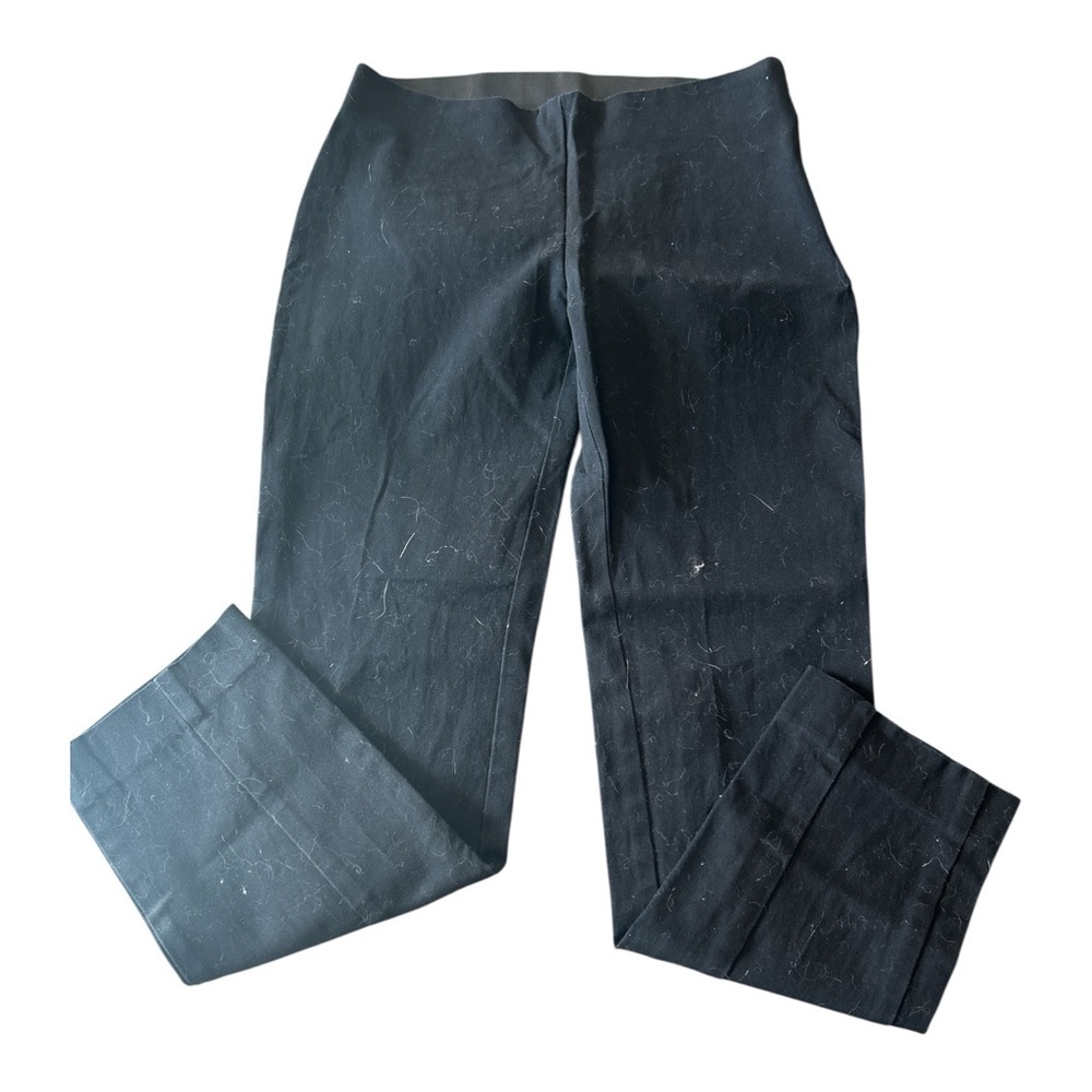 A New Day Women Pull On Black Straight Leg Pants Size 2